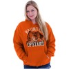 Haunted House Upstairs Halloween Hoodie Sweatshirt Women Men Brisco Brands - 3 of 4