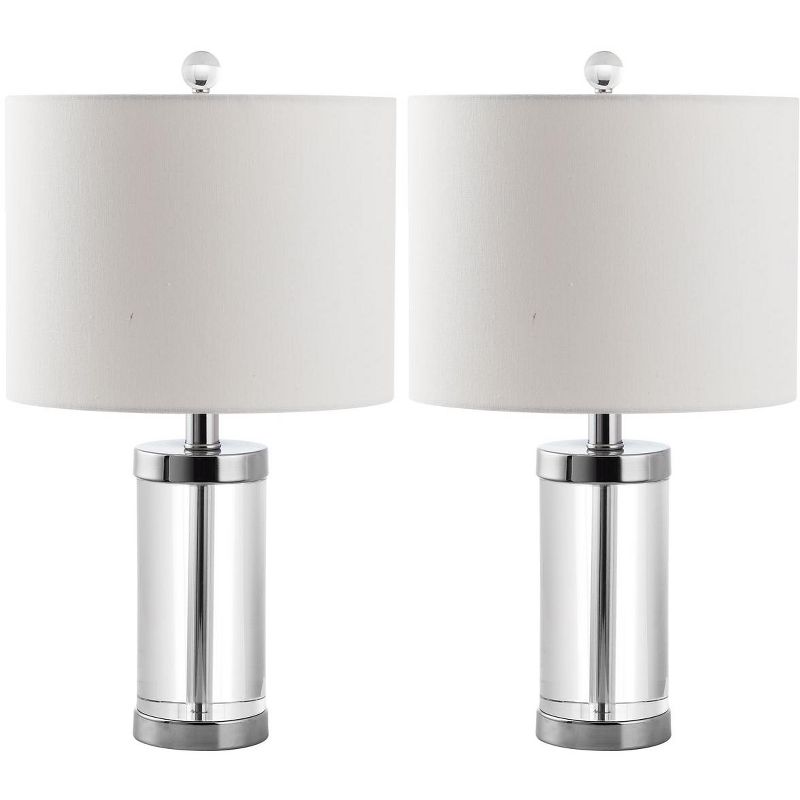 Laurie Crystal Table Lamp (Set of 2) - Clear - Safavieh, 1 of 8