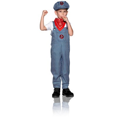 Underwraps Train Engineer Toddler Costume | Large : Target