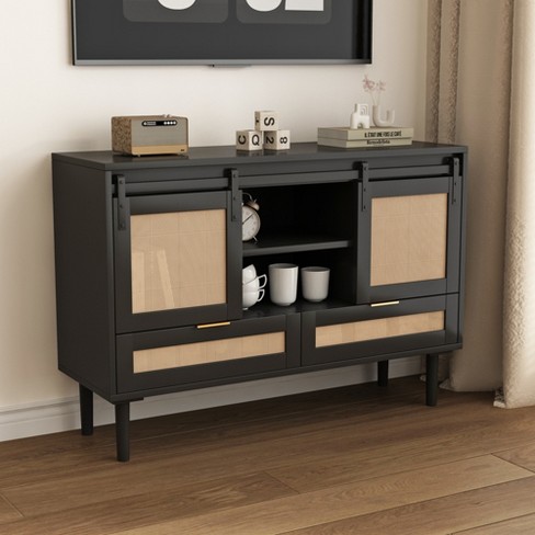 Target barn door on sale tv stand