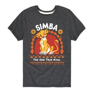 Boys' - Disney - Simba Short Sleeve Graphic T-Shirt - 1 of 4