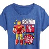 Women's - Marvel - Iron Man Action Figure Short Sleeve Graphic T-Shirt - 2 of 4