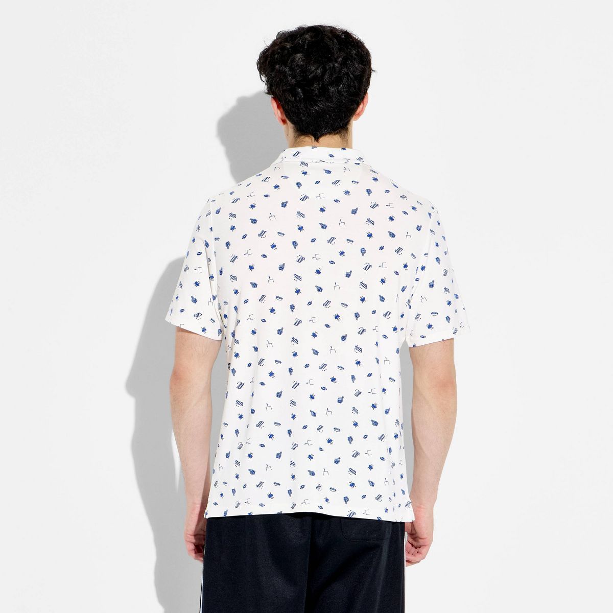 Men's Game Day Comfort Wear Tailgate Print Polo Shirt - Goodfellow & Co™ - thumbnail 9