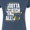 Women's - Pokémon - Gotta Catch em All Pikachu Fitted Graphic T-Shirt - 2 of 3