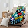 Northwest Mickey Mouse Micro Raschel Throw Blanket, 46" x 60", Funhouse Games - 4 of 4