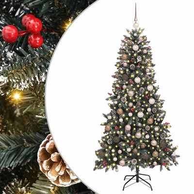 vidaXL Artificial Christmas Tree with Stand Green 114 x 114 x 210 cm