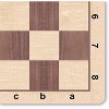 WE Games Mousepad Tournament Chessboard, 20 inches - Wood Grain Print - 4 of 4