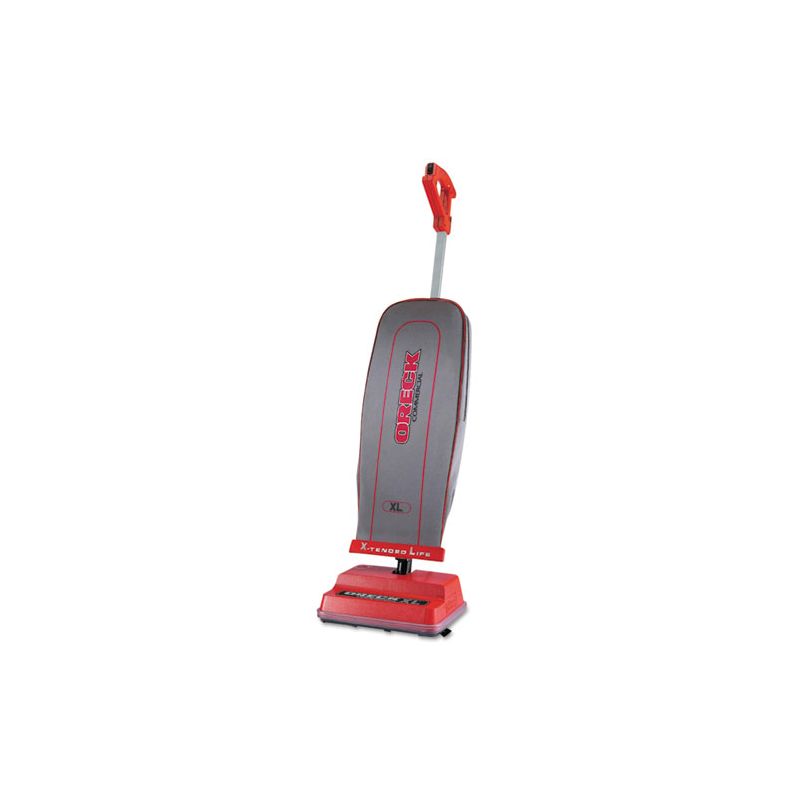 Oreck Commercial U2000R-1 Upright Vacuum, 12" Cleaning Path, Red/Gray, 2 of 5