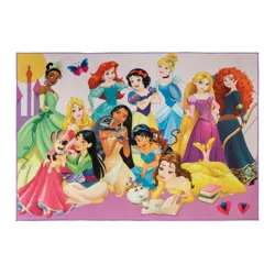 60"x84" Disney Princess Party Rug