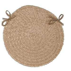 Colonial Mills Spring Meadow - Sand Bar Chair Pad Set (4) - 1 of 2