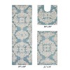 Medallion Collection 100% Cotton Tufted Bath Rug Set of 3 - Better Trends - 4 of 4