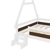 Kumasinova Twin/Full House Platform Bed with Stairs,Solid Wood Low Profile Bed Frame for Boys & Girls Bedroom,No Box Spring Needed - 4 of 4