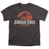 Boys' Short Sleeve Jurassic Park Faded Logo T-Shirt - 2 of 4