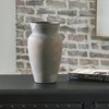 Signature Design by Ashley Brickmen 10" Ceramic Vase, Antique Gray Farmhouse Decor - 2 of 4