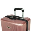 World Traveler Dejuno Monarch 26-Inch Lightweight Hardside Polycarbonate Expandable Spinner Luggage with TSA Lock - 4 of 4