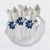Big Dot of Happiness Happy Father's Day - We Love Dad Party Paper Napkin Holder - Napkin Rings - Set of 24 - 3 of 4