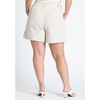 ELOQUII Women's Plus Size Tweed Short - 32, Multi - 3 of 4