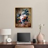 Art Remedy Jan van Huysum - A Delft Vase with Flowers Vintage Classic Roses Wall Art Framed - 2 of 4