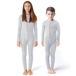 Rocky Kids Bodysuit Thermal Cozy Jumpsuit Pajamas, Unisex, One Piece Fleece Lined, for Boys & Girls, Long Sleeve (12 Months - 16 Years) - 1 of 4
