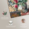 Art Remedy Alfred Henry Maurer - Flowers in a Vase Vintage Classic Roses Wall Art Framed - 4 of 4