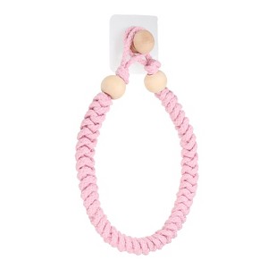 Unique Bargains Jute Rope Durable Retro Design Easy Installation Toilet Paper Holder 1 Pc - 1 of 4