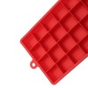 Unique Bargains Ice Mould 24-Cavity Square Ice Tray with Lid Hand Wash Only Silicone 7.28"x4.53"x1.18" 1 Pc - 3 of 3