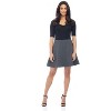 Rekucci Women's Soft Flared Skirt with Comfort Waistband - 4 of 4