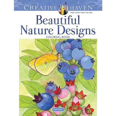 Creative Haven Wonders Of Nature Color By Number - (adult Coloring Books:  Nature) By George Toufexis (paperback) : Target