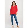 WEST K Women's Sophia Three Quarter Sleeve Blouse - 4 of 4