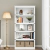 5-Tier Wooden Bookshelf, 67.4" Display Bookcase with 5 Shelves for Home Office, Living Room & Bedroom Storage & Organization - 3 of 4
