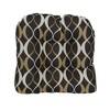 Blazing Needles, 19-inch U-Shaped Premium Outdoor Tufted Dining Chair Cushion - 2 of 2