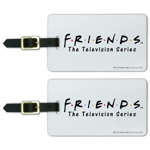 Friends Logo Luggage ID Tags Set of 2 - 1 of 4