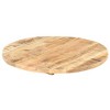 vidaXL Table Top Solid Mango Wood Round 0.98"-1.06" 31.5" - 4 of 4