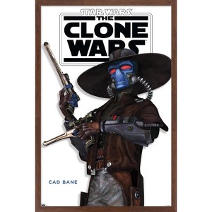 Trends International Star Wars: The Clone Wars - Cad Bane Feature Series Framed Wall Poster Prints - 1 of 4