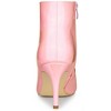 Allegra K Women's Pointed Toe Size Zipper Stiletto High Heel Ankle Boots - 3 of 4