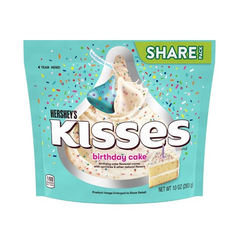 Hershey S Birthday Cake Kisses Share Size 10oz Target