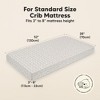 KeaBabies 2pk Soothe Fitted Crib Sheets Neutral, Organic Baby Crib Sheets, Fits Standard Nursery Baby Mattress - 3 of 4