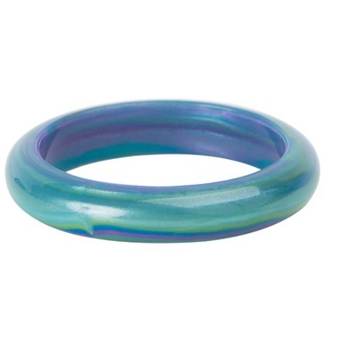 Chewigem Bonnie Chewable Bangle, Green/Blue Marble