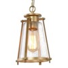 LNC Pursuit 1-Lights 7.5“ Modern Mini Pendant  Lights, Gold/Brown - 3 of 4