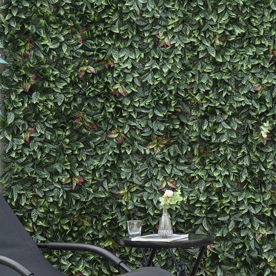 53 cm Green Boxwood Artificial Outdoor Privacy Hedge