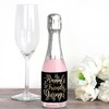 Big Dot of Happiness Elegant Thankful for Friends - Mini Wine & Champagne Bottle Label Stickers - Friendsgiving Thanksgiving Party Favor Gift - 16 Ct - 2 of 4