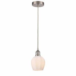 Norfolk - 1 Light Cord Hung Mini Pendant In Industrial Style-9.63 Inches Tall and 5.75 Inches Wide - 1 of 1