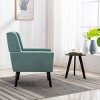 Streamdale Modern Soft Velvet Material Ergonomics Accent Chair Living Room Chair Bedroom Chair Home Chair - 4 of 4