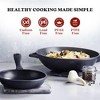 Alva Energy Ceramic Nonstick Wok Pan 12" Scratch Resistant Cooking Pan for Stir-Frying, Non Toxic, Compatible with All Stovetops & Induction Safe - 4 of 4