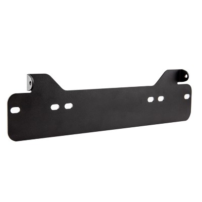SYLVANIA - License Plate Bracket for LED Off Road Light Bar - Easy to Install, Lightweight Aluminum, Durable Powder Coated Finish, No Drilling Required - SLIM12INBKT.BX (1PC)