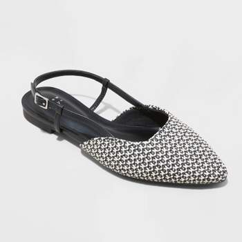 Women's Emerson Slingback Ballet Flats with Memory Foam Insole - A New Day™