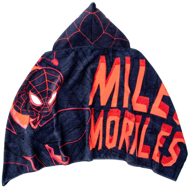 Spider-Man: Miles Morales Kids&#39; Hooded Towel, 2 of 8