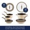 Rachael Ray Cook + Create 11pc Aluminum Nonstick Cookware Set - 3 of 4