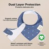 KeaBabies 10pk Organic Baby Bandana Bibs, Baby Drool Bibs for Baby Boy, Girl, Baby Bibs for Infant, Newborn - 2 of 4
