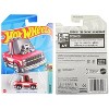 1983 Chevrolet Silverado "Toon'd" Pickup Truck Red and White "Tooned" Series Diecast Model Car by Hot Wheels - 3 of 3